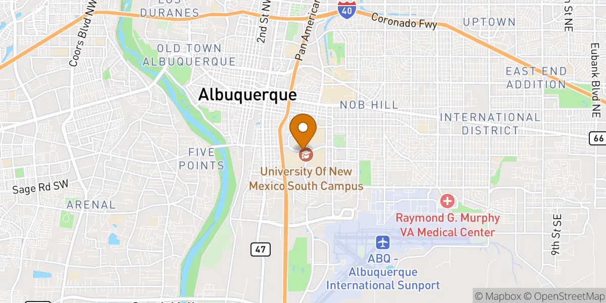 neighborhood map in Albuquerque, NM